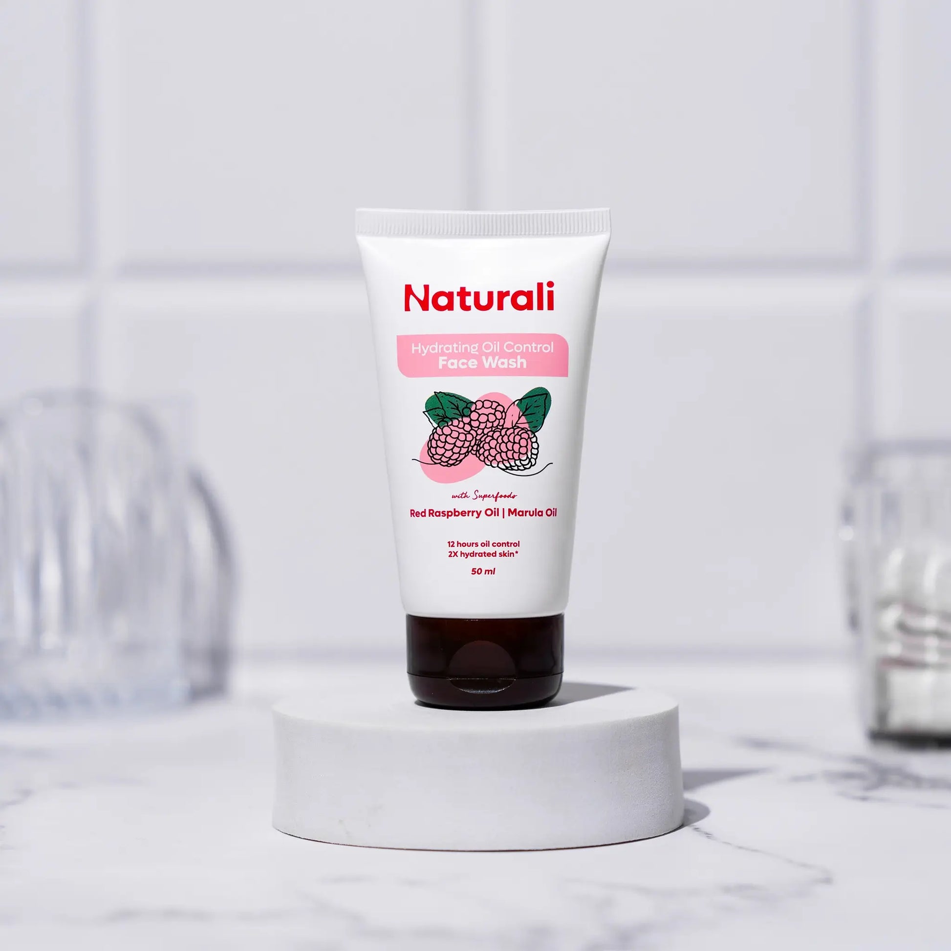Hydrating Oil Control Facewash with Red Raspberry and Marula