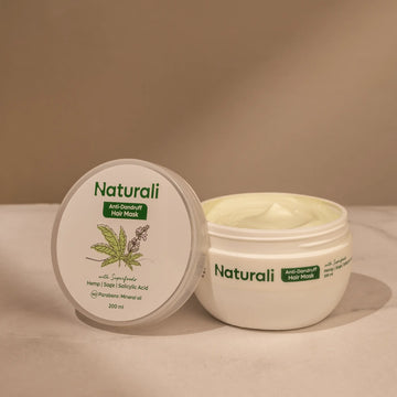 Naturali Anti-Dandruff Hair Mask With Hemp, Sage & Salicylic Acid