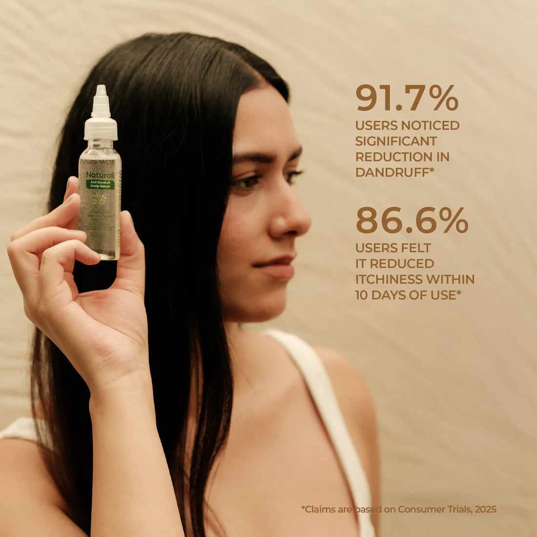 Naturali Anti-Dandruff Scalp Serum With Sage, Tea Tree Oil & Salicylic Acid