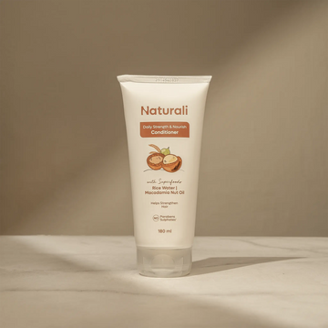 Naturali Daily Strength & Nourish Conditioner with Rice Water & Macadamia Nut Oil