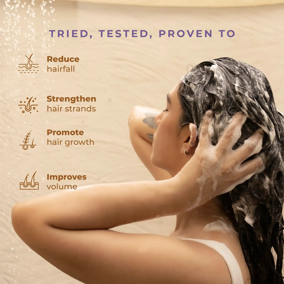 Anti Hairfall Shampoo with Rosemary, Korean Ginseng & Biotin