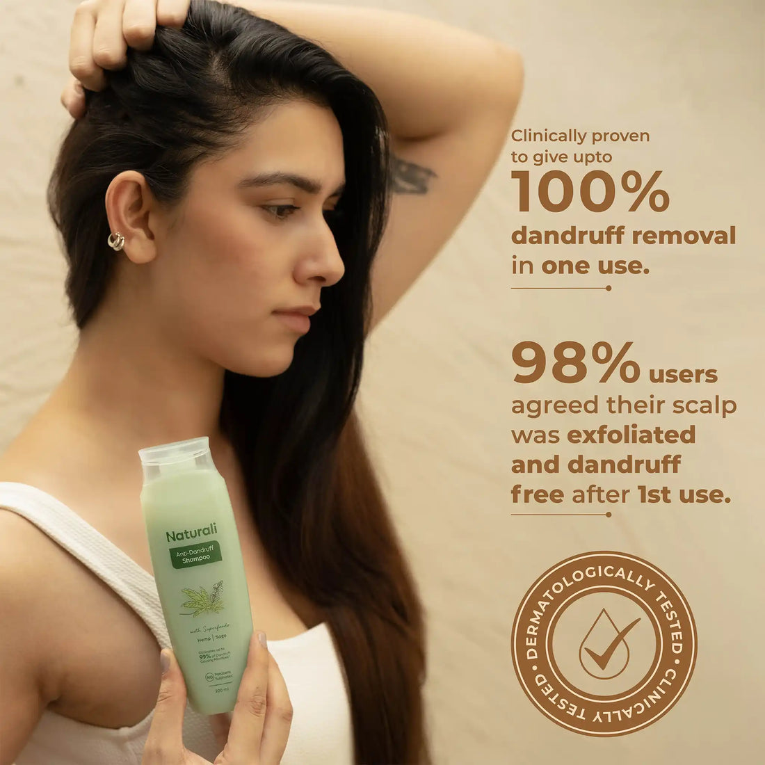Anti Dandruff Shampoo with Hemp, Sage & Salicylic Acid