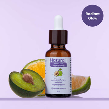 Naturali Radiant Glow Face Serum With Kakadu Plum, Vitamin C & Niacinamide