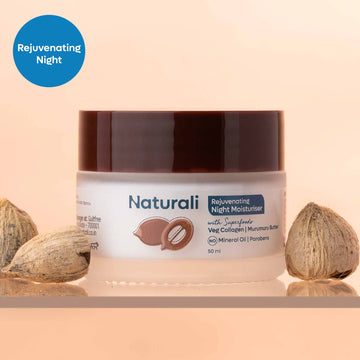 Naturali Rejuvenating Night Moisturiser With Veg Collagen & Murumuru Butter