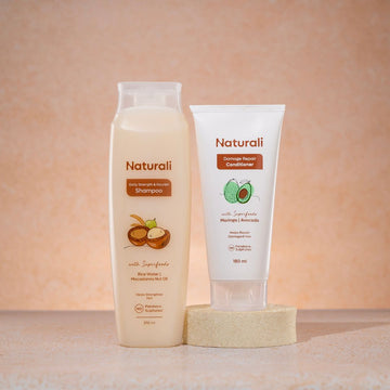 Naturali Daily Strength & Nourish Shampoo + Damage Repair Conditioner