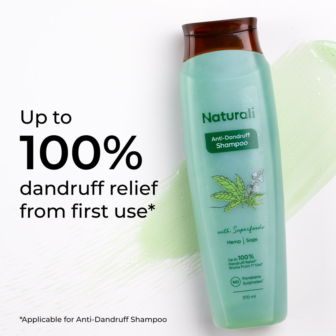 Naturali Dandruff Repair Combo - Anti-Dandruff Shampoo + Damage Repair Conditoner