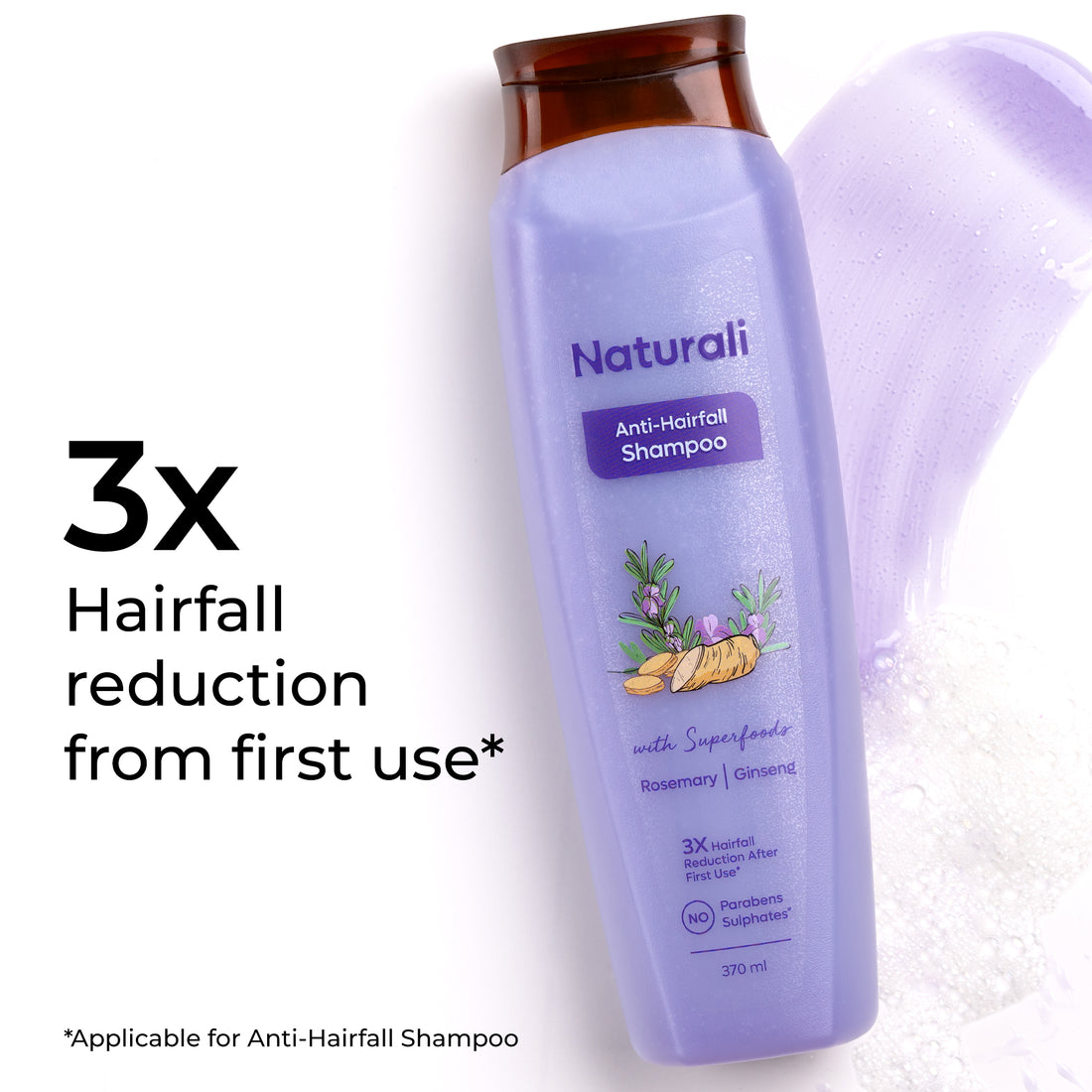 Naturali Hairfall Repair Combo - Anti-Hairfall Shampoo + Damage Repair Conditioner