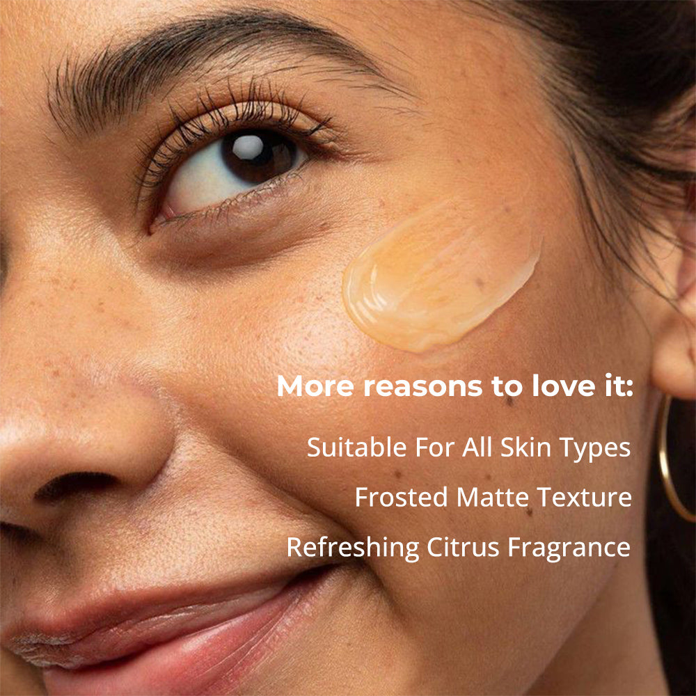 Naturali Radiant Glow Gel Moisturiser With Pea, Quinoa & Niacinamide