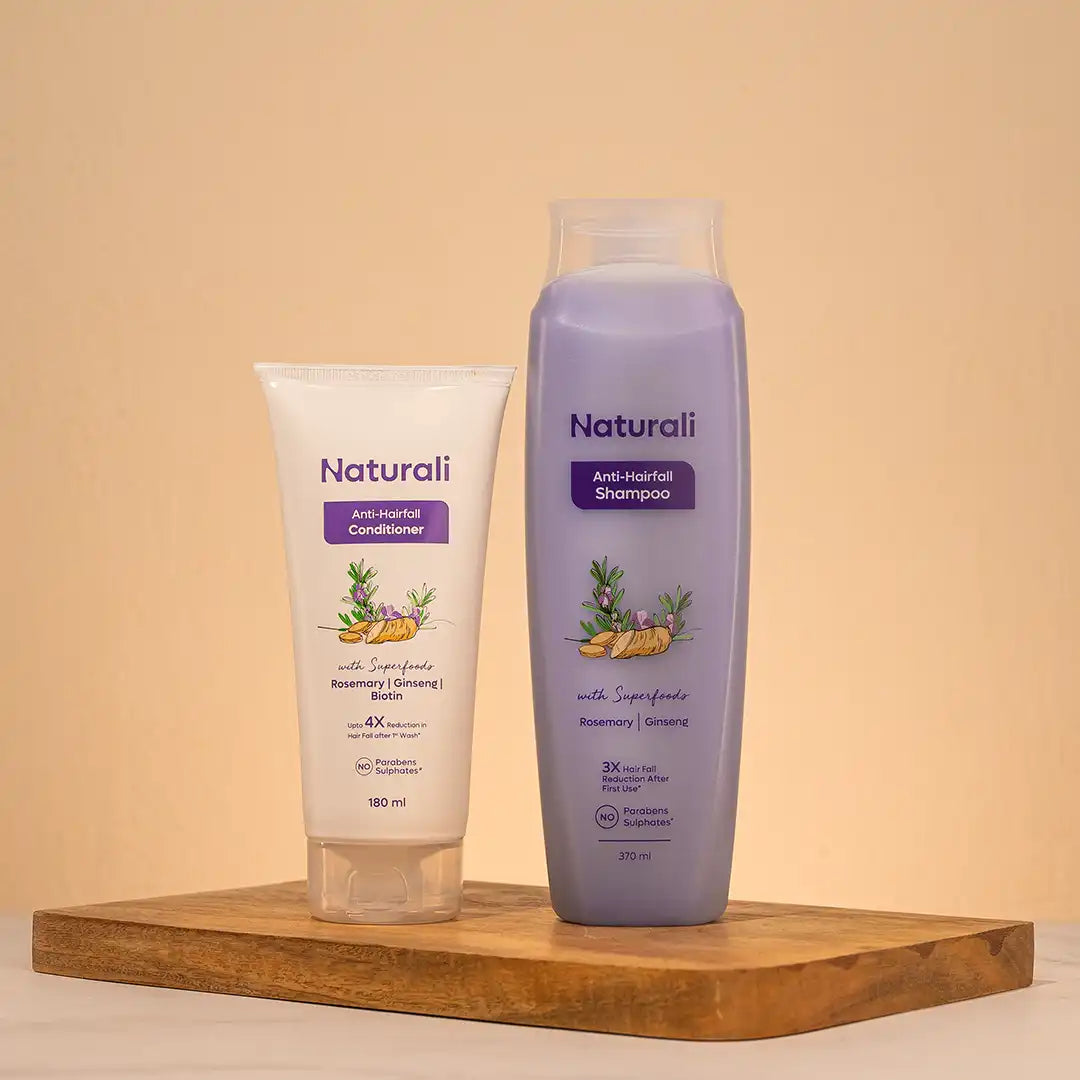 Naturali Anti-Hairfall Duo - Shampoo +  Conditioner