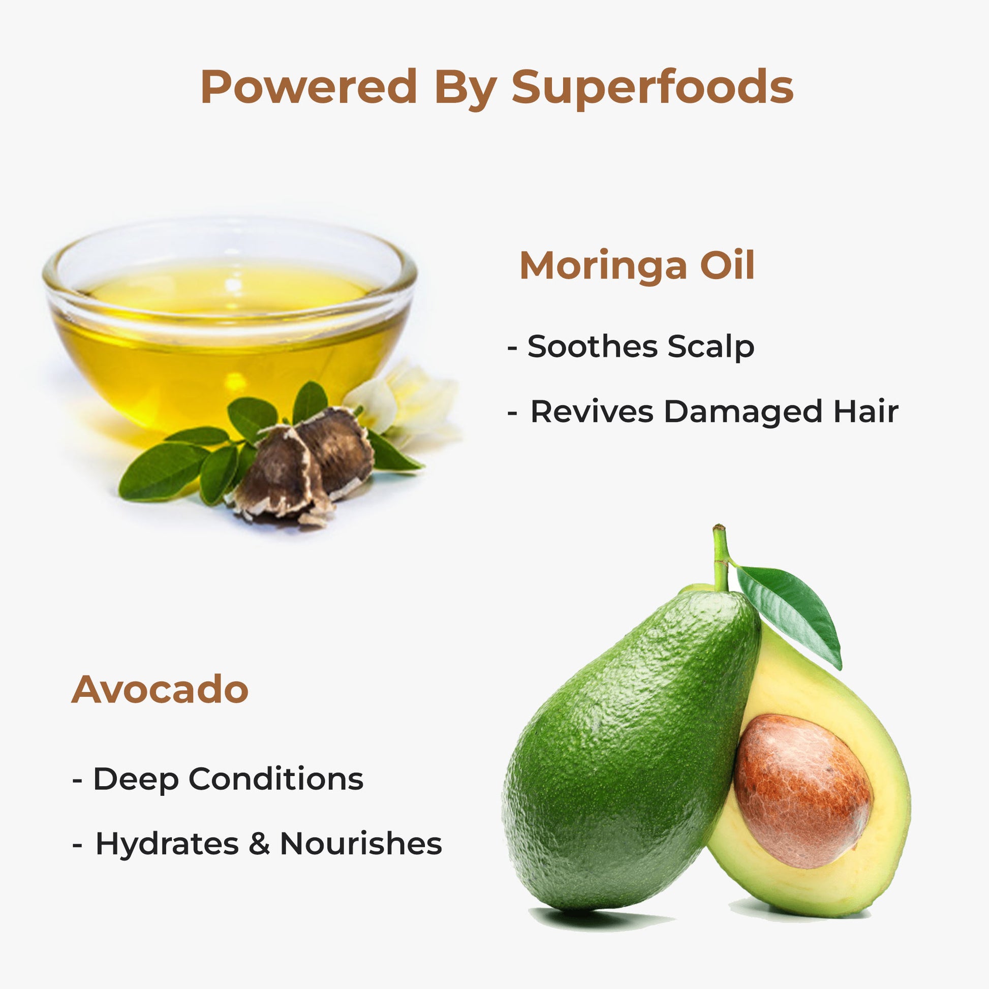 Moringa Oil and Avocado