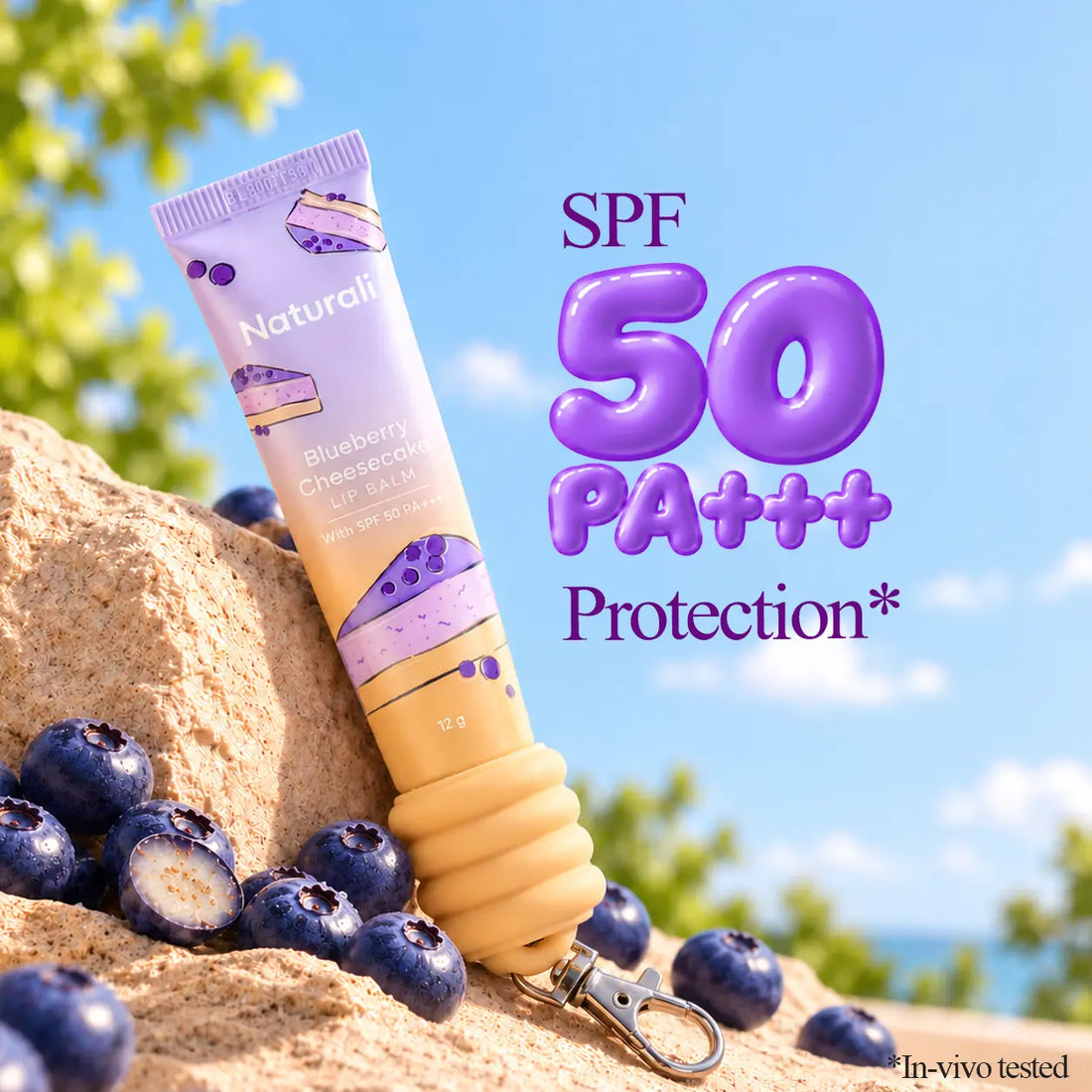 Naturali Blueberry Cheesecake Lip Balm