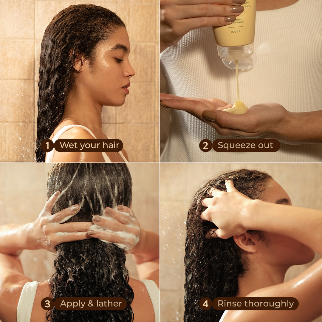 Hydrating Co-Wash with Aloe Vera, Banana & Oat Flour