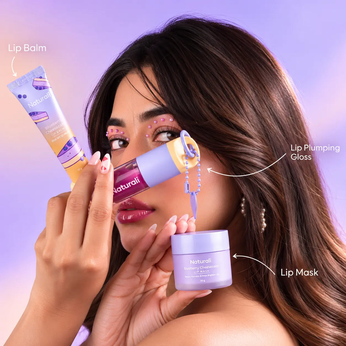 Naturali Blueberry Cheesecake Lip Mask