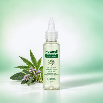 Anti-Dandruff Scalp Serum With Sage, Tea Tree Oil & Salicylic Acid