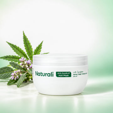 Anti-Dandruff Hair Mask With Hemp, Sage & Salicylic Acid