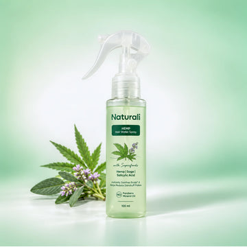 Anti Dandruff Hair Spray with Hemp, Sage & Salicylic Acid