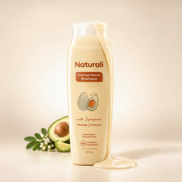 Damage Repair Shampoo for Split Ends & Breakage with Avocado