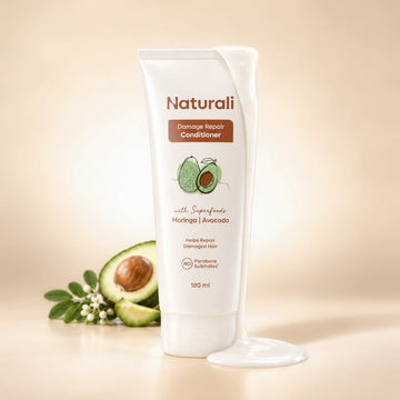 Damage Repair Conditioner for Split Ends & Breakage with Avocado & Moringa Oil