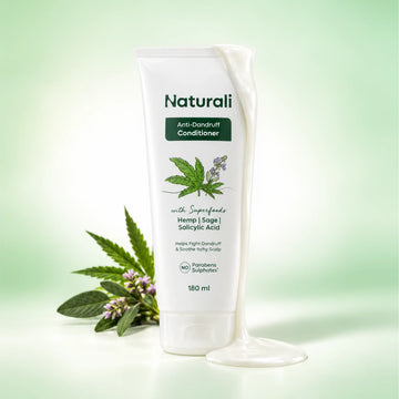 Naturali Anti-Dandruff Conditioner with Hemp, Sage & Salicylic Acid