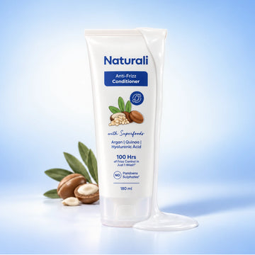 Anti Frizz Conditioner with Argan Oil, Quinoa, and Hyaluronic Acid