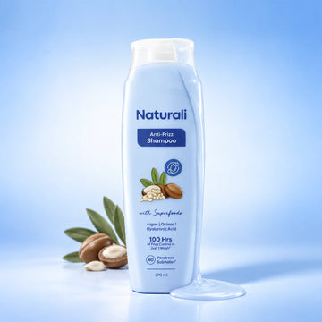 Anti Frizz Shampoo with Argan Oil, Quinoa & Hyaluronic Acid