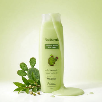 Dandruff Defence Shampoo with Cactus and Tea Tree Oil