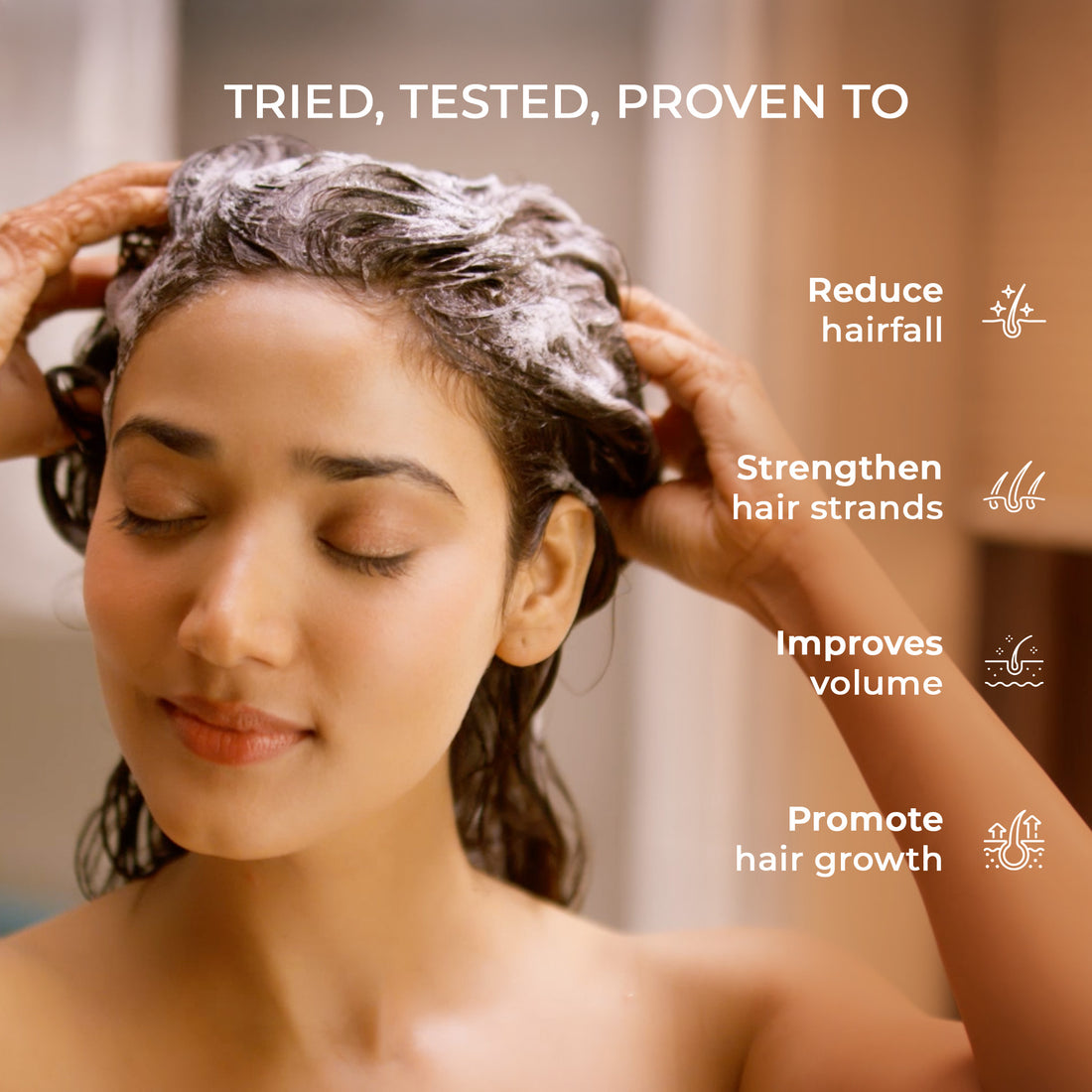 Anti Hairfall Shampoo with Rosemary, Korean Ginseng & Biotin