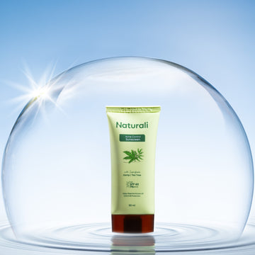 Naturali Acne Control Sunscreen With Tea Tree Oil, Hemp Oil & Salicylic Acid