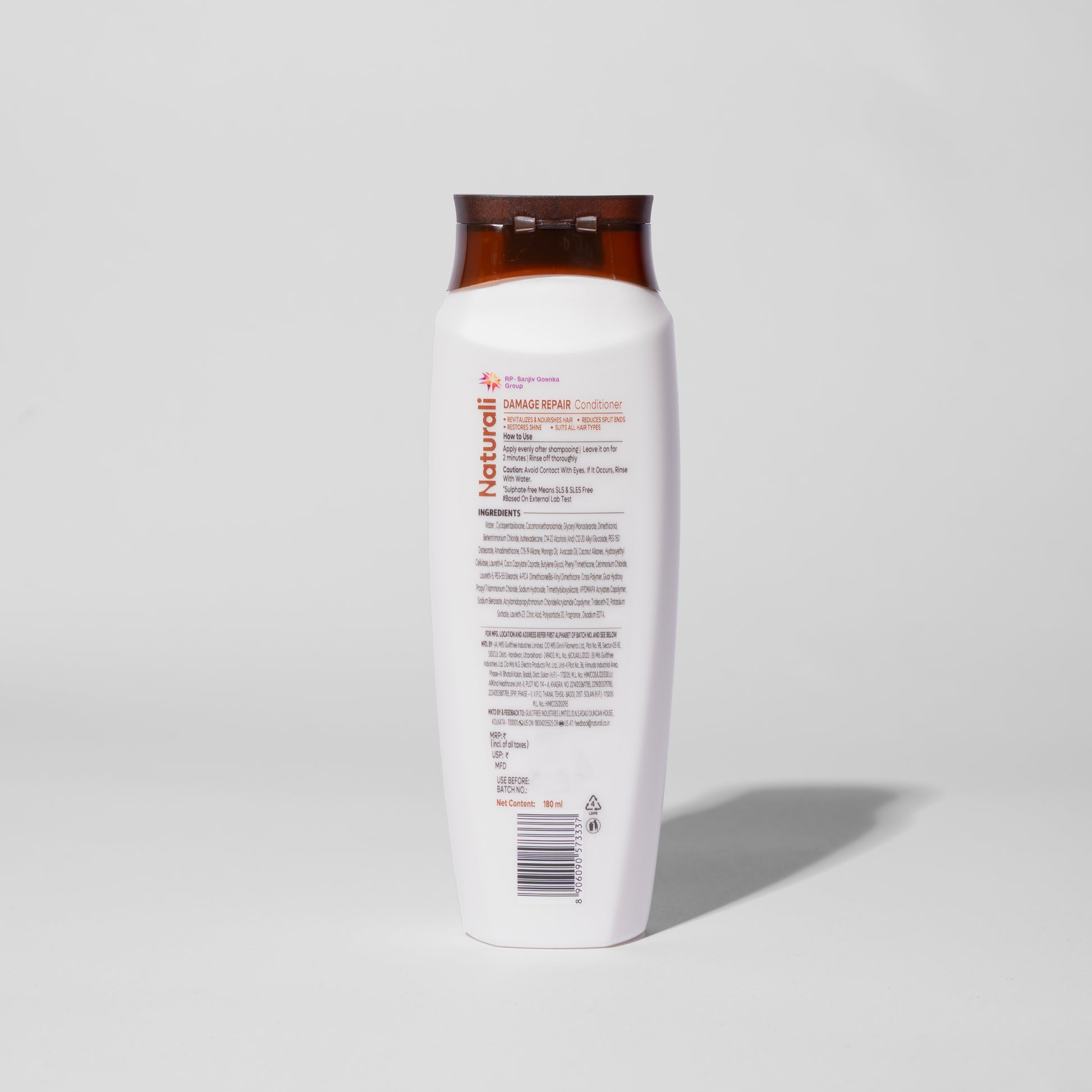 Naturali Pollution Defence Shampoo 340ml + Damage Repair Conditioner 180ml
