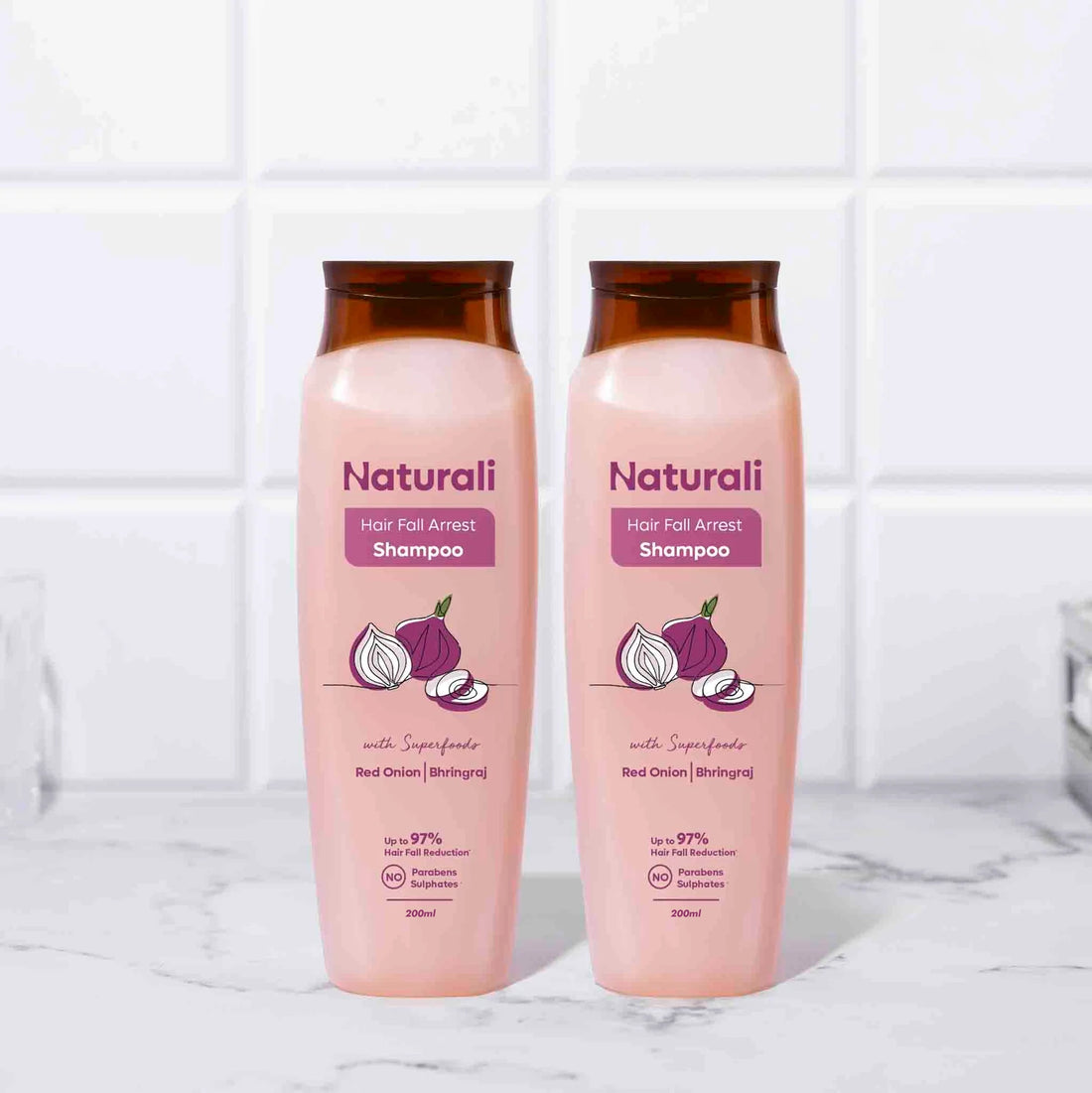 Naturali Hairfall Arrest Shampoo (Pack of 2)