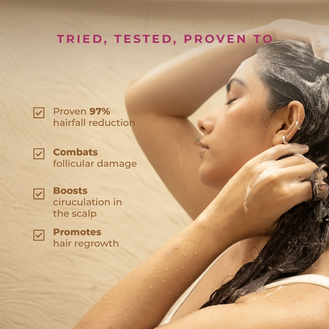 Naturali Hairfall Arrest Shampoo + Hairfall Arrest Conditioner + Scrunchie