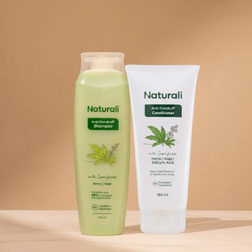 Naturali Anti-Dandruff Shampoo + Conditioner