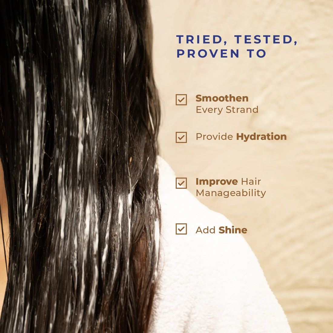 Anti Frizz Conditioner with Argan Oil, Quinoa, and Hyaluronic Acid