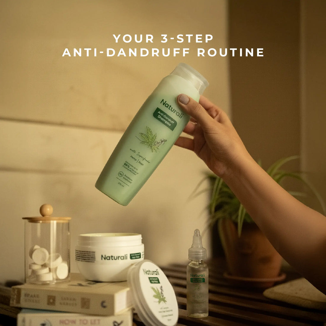 Anti-Dandruff Scalp Serum With Sage, Tea Tree Oil & Salicylic Acid