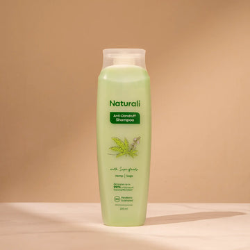 Naturali Anti-Dandruff Shampoo with Hemp, Sage & Salicylic Acid