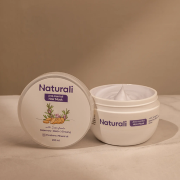 Naturali Anti-Hairfall Hair Mask With Rosemary, Korean Ginseng & Biotin