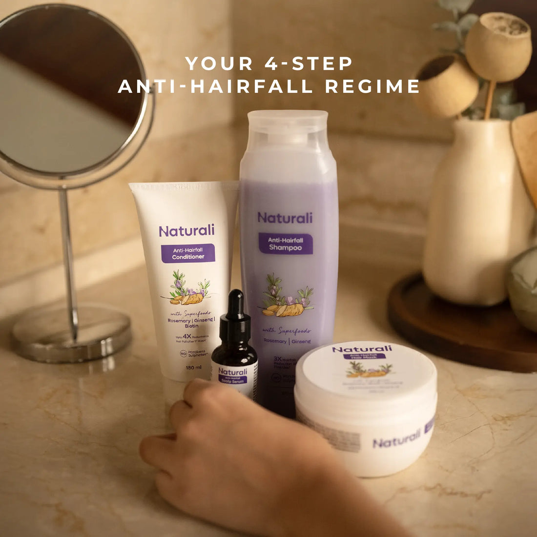 Naturali Anti-Hairfall Shampoo 100ml
