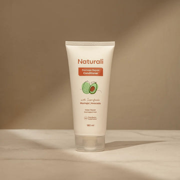 Naturali Damage Repair Conditioner for Split Ends & Breakage with Avocado & Moringa Oil