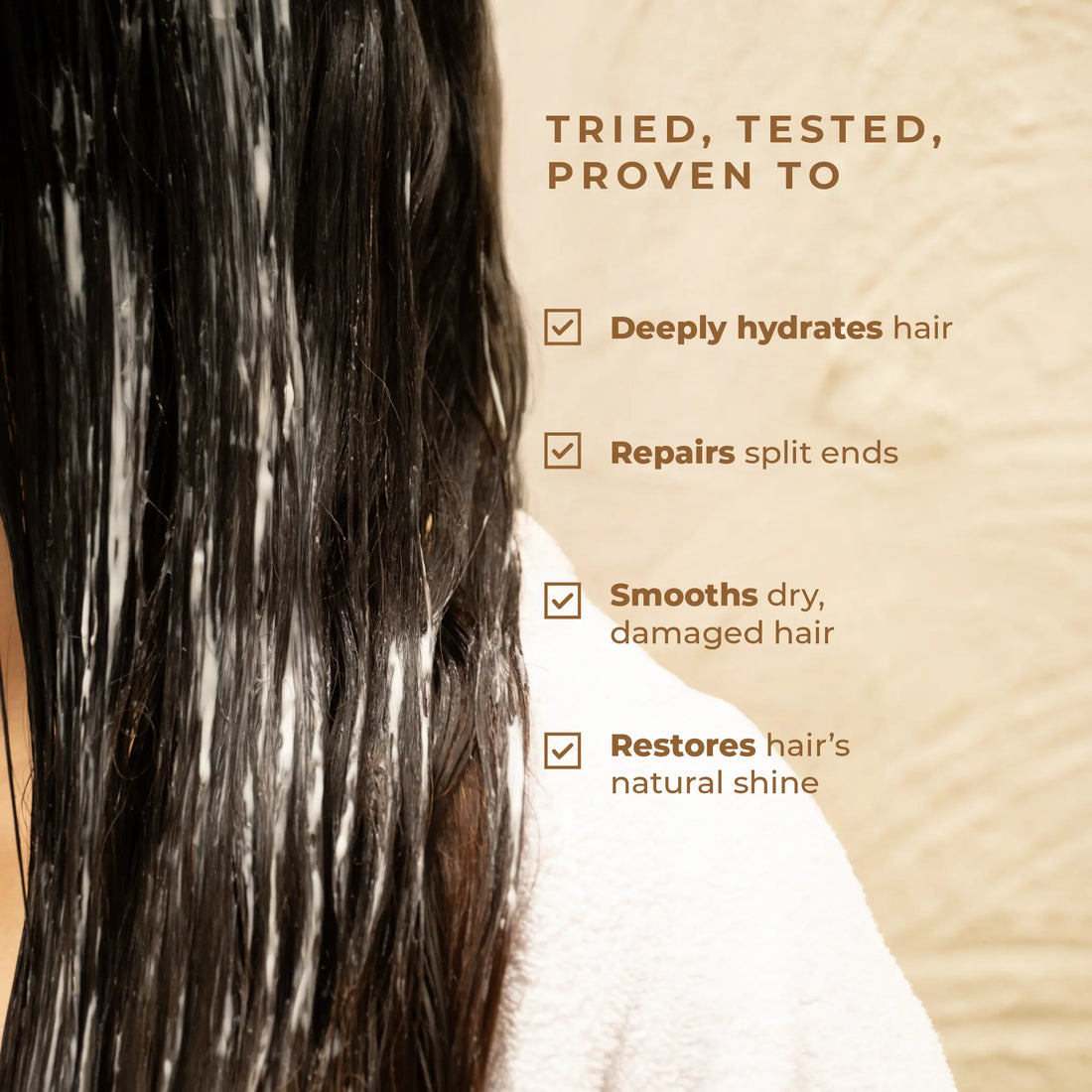 Damage Repair Conditioner for Split Ends & Breakage with Avocado & Moringa Oil
