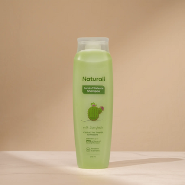 Naturali Dandruff Defence Shampoo with Cactus and Tea Tree Oil