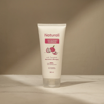 Naturali Hair Fall Arrest Conditioner with Red Onion, Coconut and Bhringraj