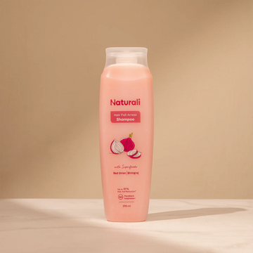 Naturali Hair Fall Arrest Shampoo with Onion and Bhringraj
