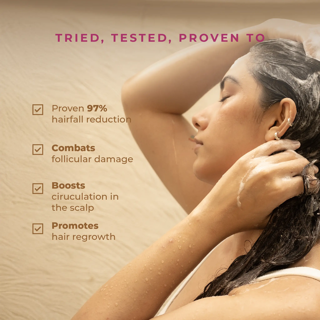 Naturali Hair Fall Arrest Shampoo 100ml