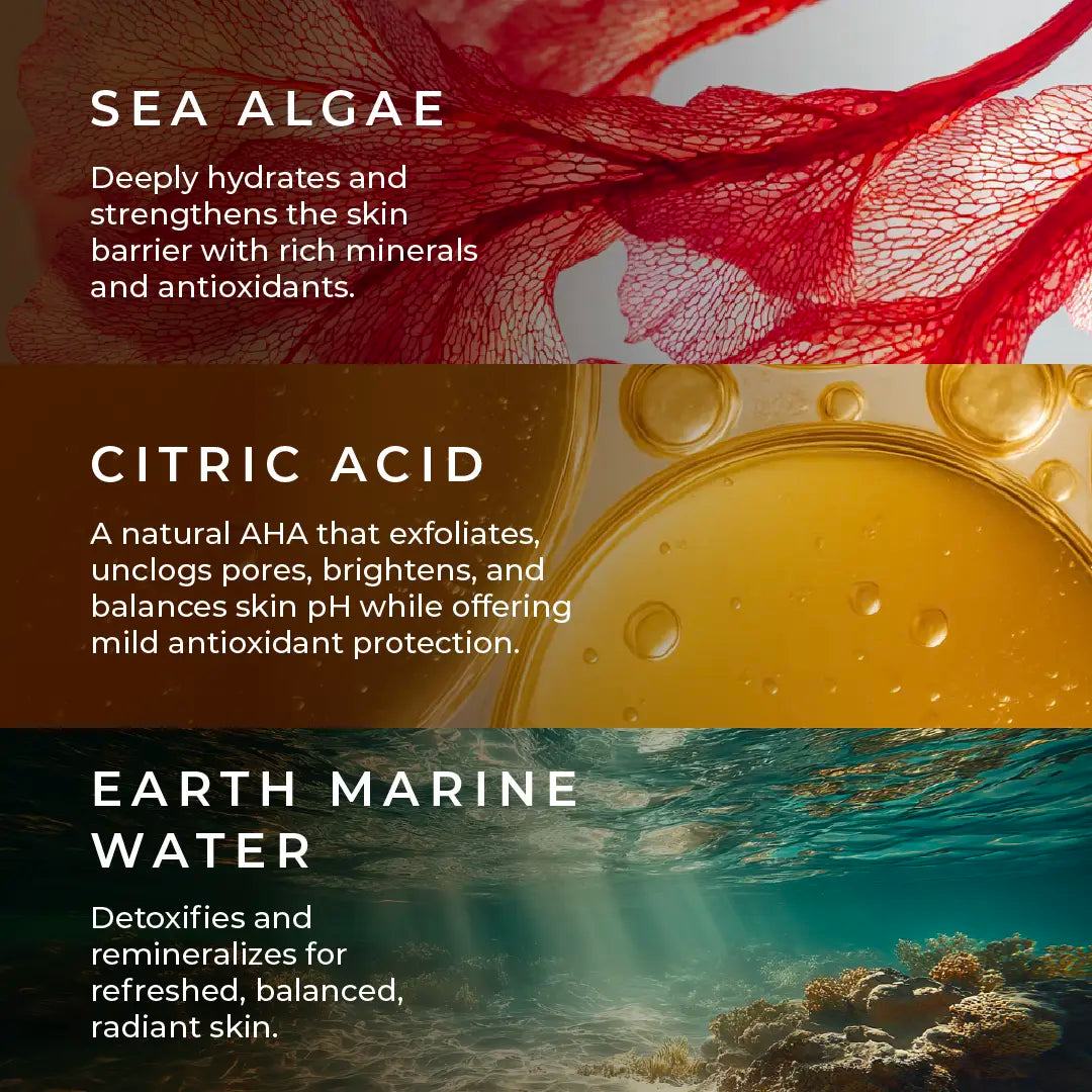 Naturali Aqua Hydrating Gel Moisturiser With Earth Marine Water & Sea Algae