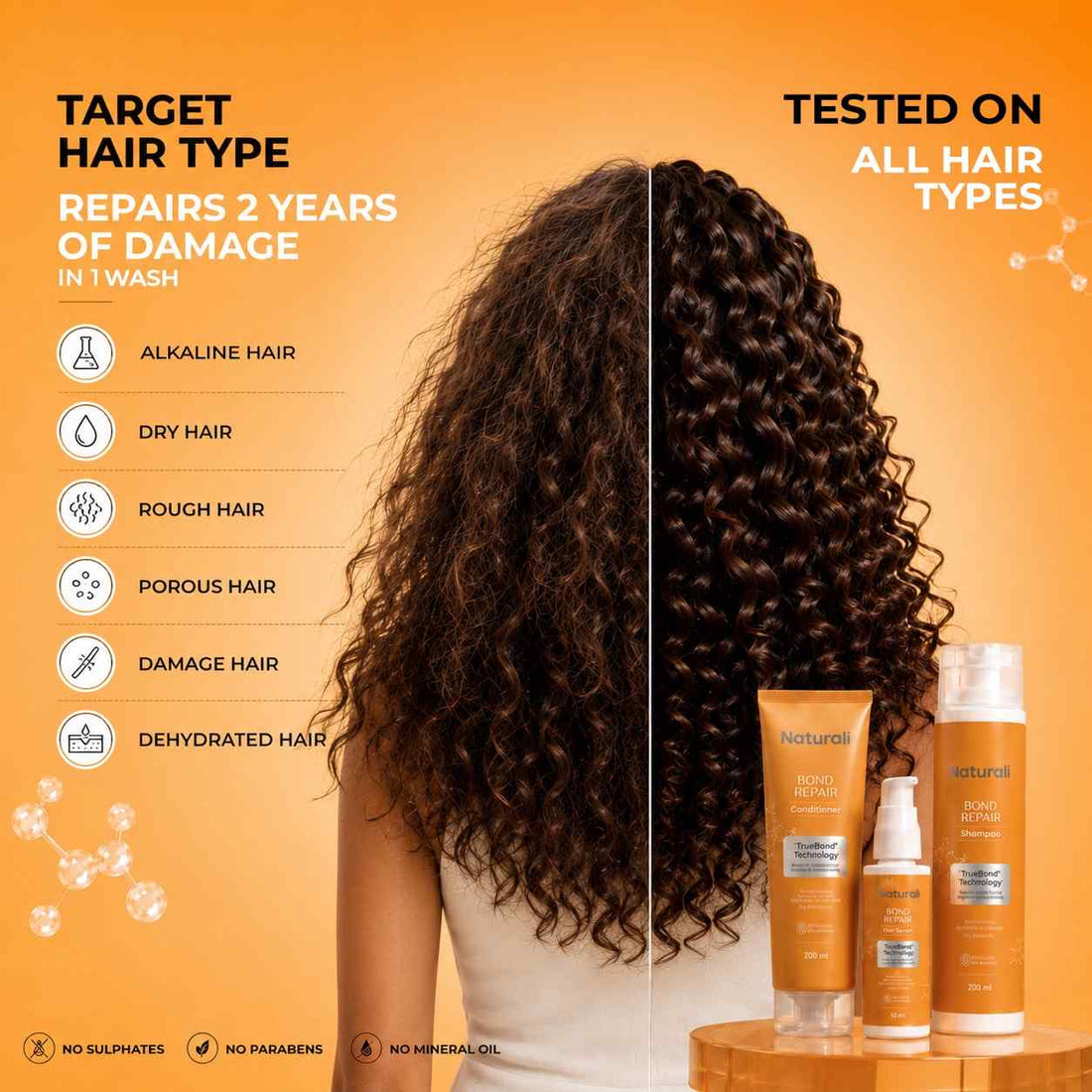 Naturali Bond Repair Conditioner powered by TeraBond Technology + Bioactives