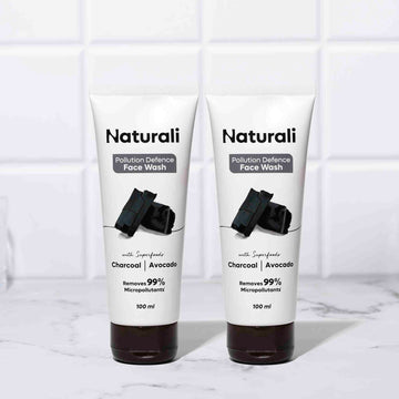 Naturali Pollution Defence Face Wash (Pack of 2)