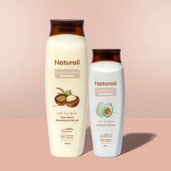 Naturali Daily Strength & Nourish Shampoo 340ml + Damage Repair Conditioner 180ml