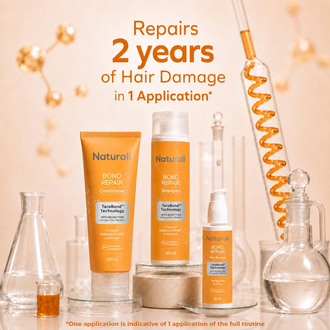 Naturali Bond Repair Shampoo powered by TeraBond Technology + Bioactives