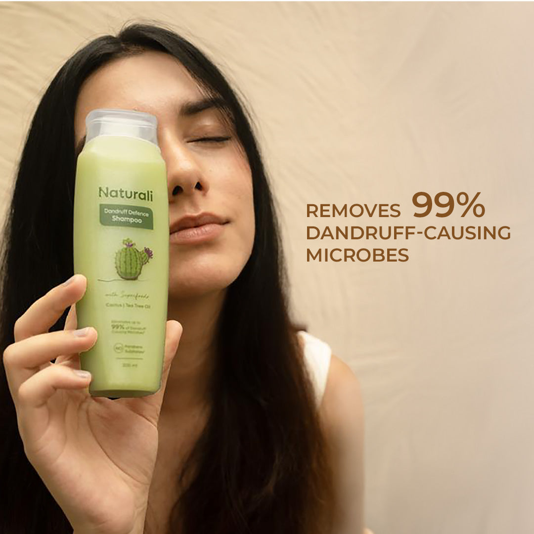 Dandruff Defence Shampoo + Anti-Dandruff Hair Mask + Wooden Comb