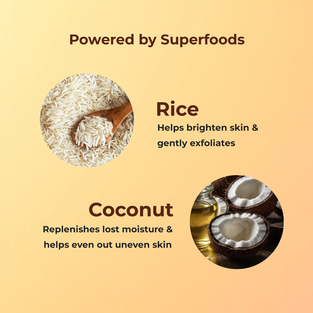 Naturali Radiant Glow Body Scrub With Rice & Coconut